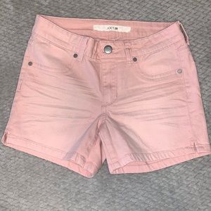 5/$25!!!   Girls Joe’s Pink Denim Shorts
